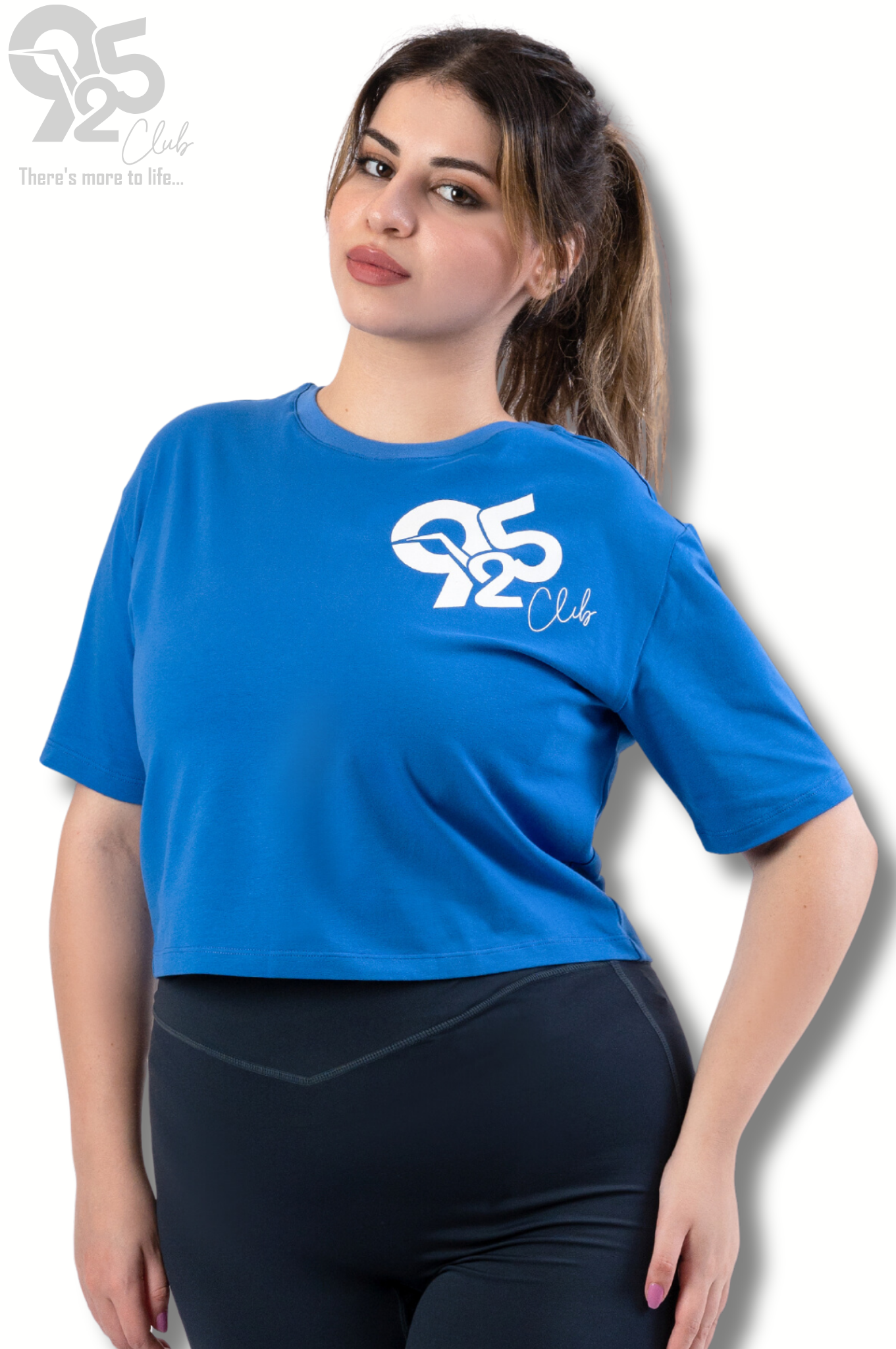 AirFlow Crop Top Blue