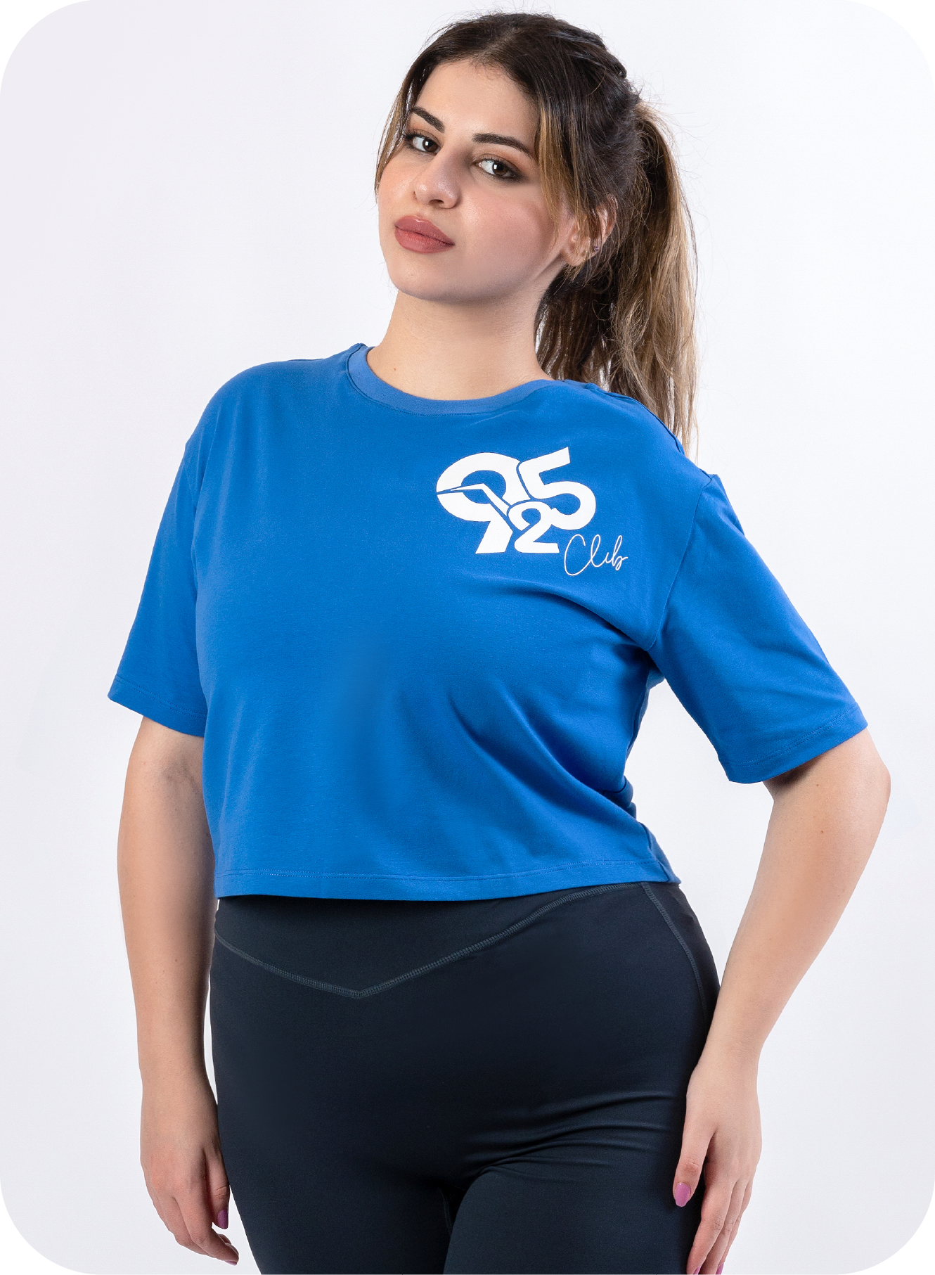 AirFlow Crop Top Blue
