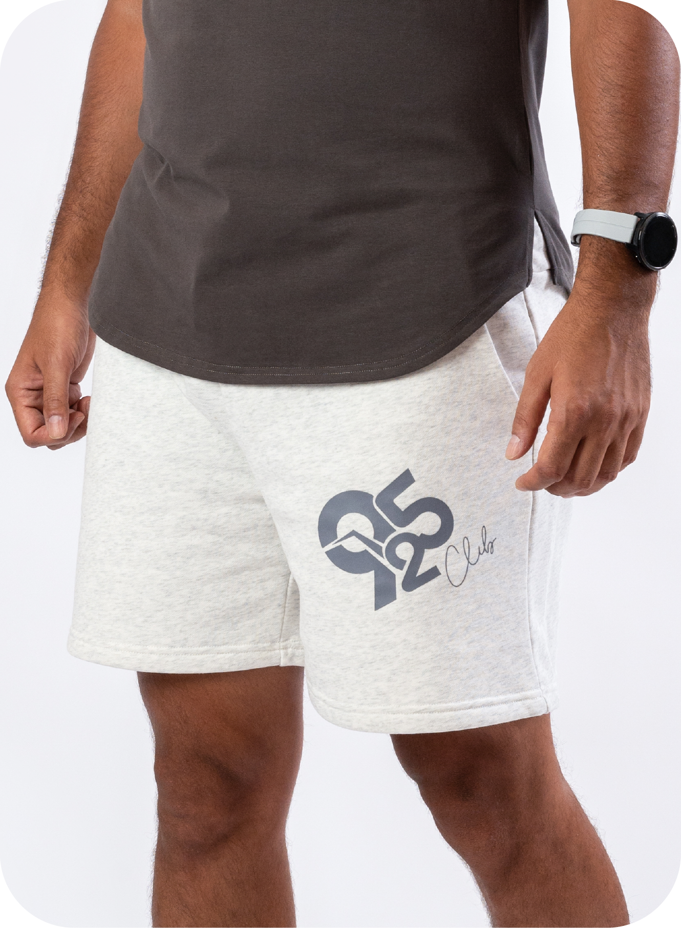 StrideLite Men Shorts White